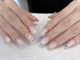 ピンクグラデーションデザイン