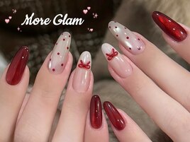 チップ長さだし持ち込みリボン赤