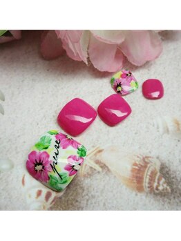 コットンローズ(Cotton Rose)/ボタニカルフットネイル