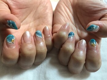 ロータス Lotus/波打ち際ネイル