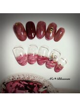 ネイルサロンアンドスクールエムズブロッサム(Nailsalon & school M's Blossom)/８月定額制ジェルコース￥5100