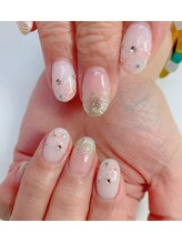 ネイルサロン ティアラリュクス 市川北口店(Tiara Luxe)/桜ネイル