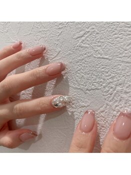 アンダーバーホワイトプラス 南海難波店(_WHITE+)/オーロラフレンチ