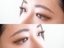 ドレスアップアイズ アンド ネイル(Dress Up Eyes & Nail)の雰囲気（人気のまつげパーマorパリジェンヌ＊話題ロッド豊富＊￥5940）