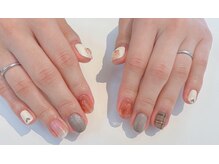 アトリエ ペーニクルス(Atelier Peniculus.)/秋　ニュアンスネイル