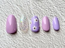 プピル(PUPIL)/お花ネイル