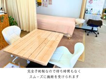 筋膜リリース整体院 喜楽/リラックスできる施術空間