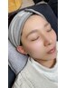 【初回】《全顔フェイシャルWAX脱毛+眉毛デザインWAX》+パック付き