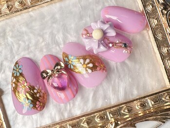 リコリコネイル(Riko Riko Nail)/定額デザインF