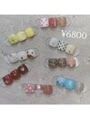 フットネイル親指アート¥6800