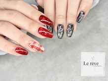 ル レーヴ(Le reve)/埋め込みハート×チェック