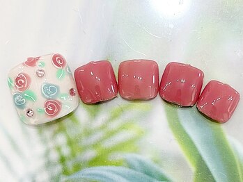 ティーエヌ 辻堂店/フット定額ネイル☆6600円