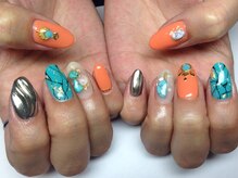 ラウト デコレーションアンドネイルサロン(Lauto Decoration&Nail Salon)/天然石風ネイル