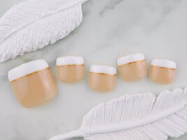 春夏秋冬◆上品フレンチネイル