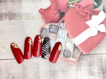 ネイルサロン&スクール ジーナ(GINA)/2月トレンドアート