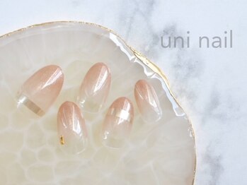 ユニネイル(uninail)/シンプルグラデネイル
