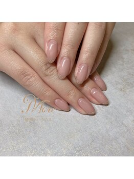 モアネイル(MORE-NAIL)/ラメフレンチ