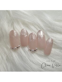 ネイルサロンクリアヴィラ(nail salon clear villa)/GirlyStyle collection ¥7990