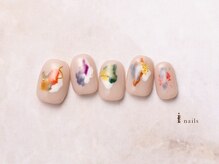 アイネイルズ 横浜EAST店(I-nails)/塗りかけニュアンスネイル