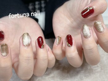 フォルトゥーナ 神田(Fortuna)/クリスマス&お正月ネイル