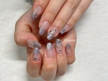 モアナ(Moana)/リボン×ラメグラデ