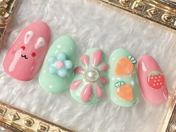 リコリコネイル(Riko Riko Nail)/定額デザインE