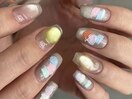 個性派ニュアンスネイル