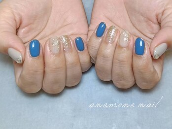 アネモネネイル(anemone nail)/【定額】ニュアンス　ベーシック