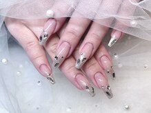 モカ 京橋(moca)/【Ayano】キラキラネイル