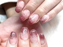 長さだしラメグラデーション♪