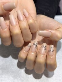 手描きname＋アート料金別途