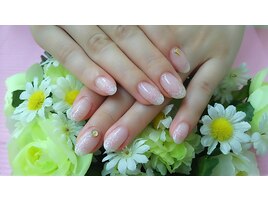 ラメグラデーションネイル