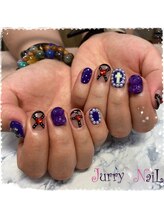 ジュリーネイル 所沢店/ガーターデザイン