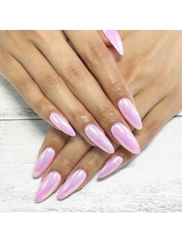 リラネイルサロン/スカルプワンカラー/ラメグラ