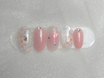 ネイルバイピヌ(nail by pinu)/定額デザインアートコース