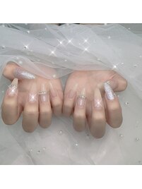長さ出しネイル