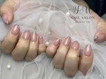 ユーネイル(YW nail)/ガラスフレンチ