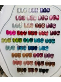 長さだしチップ*チークネイル