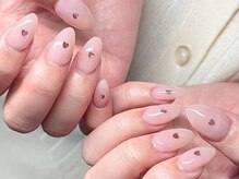 ヌル ネイル 堀江(NURU NAIL HORIE)/Cute！ちゅるんハートネイル☆