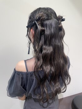 新宿三丁目 amunedat salon ~トータルメイク/ヘア 【4/11 NEW OPEN(予定)】/上品ヘア