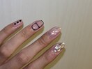 ちぐはぐモードネイル