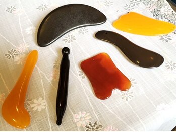 養生の館/数種類のかっさ