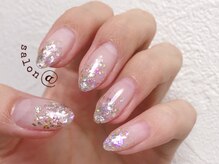 サロンアット(salon@)/ラメグラデーション6500→¥3980