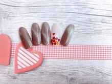 ネイルサロン&スクール ジーナ(GINA)/2月トレンドアート