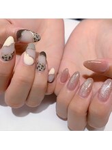 サロンドゥプリエ 門司店(SALON deux PRIER)/秋ネイル♪