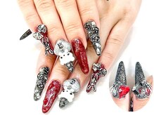 ネイルコレクション ピンク(Nail Collection Pink)/スカルプ放題★ロング♪３Ｄくま