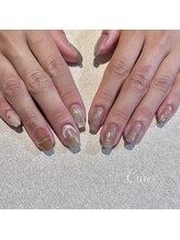 キュアーズ ネイル(CURES NAIL)/秋の淡いニュアンス