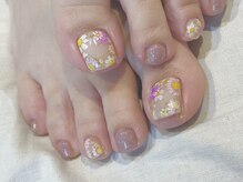 ネイルズ ララ(nails Lala)/春のフットネイル