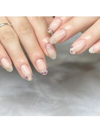 押し花ネイル