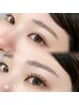 【可愛いお目元に♪】 まつエク/フラットラッシュ120本+眉WAX　¥8,500